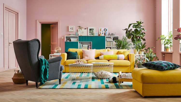 salon Ikea par montagedemeuble.fr